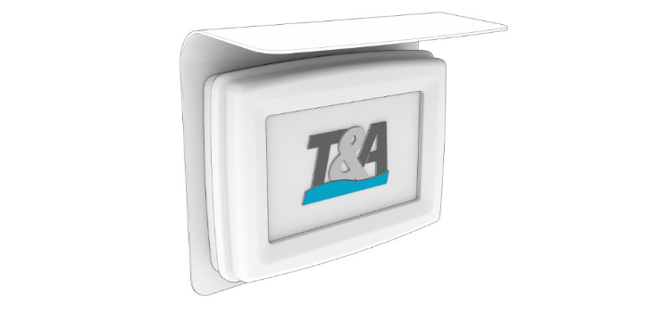 &Eacute;cran tactile de contr&ocirc;le de la couverture AquaGuard T&A