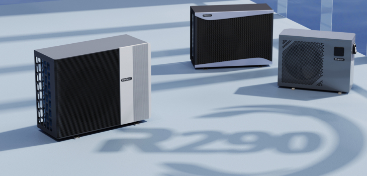 PHNIX i-GreenLine R290 pool heat pumps