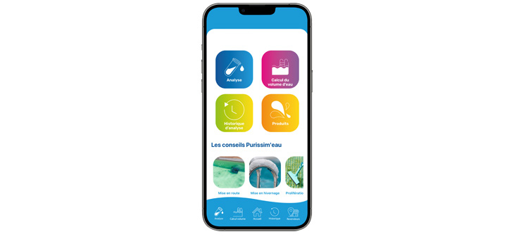 Application mobile Pool Solutions by Hydrapro