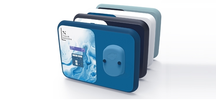 Appareil de traitement de l'eau piscine Pool Technologie avec fa&ccedil;ade personnalisable