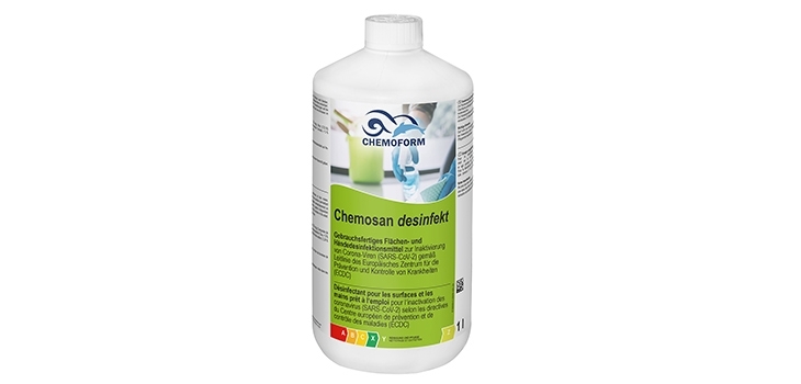 Chemosan Desinfekt d&eacute;sinfectant contre Covid-19 CF Group