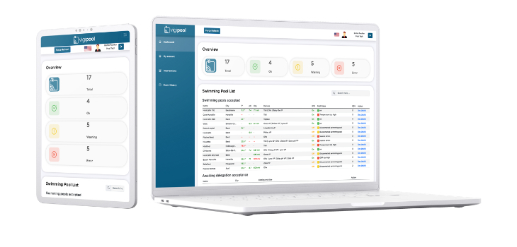 Outil en ligne Vigipool Supervision