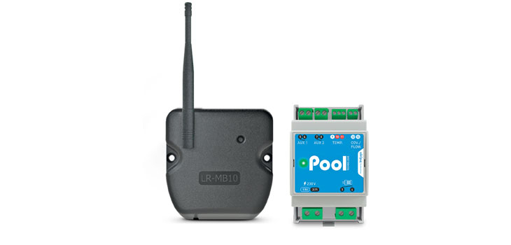 Antenne relais et horloge connect&eacute;e e-Pool&reg; Connect