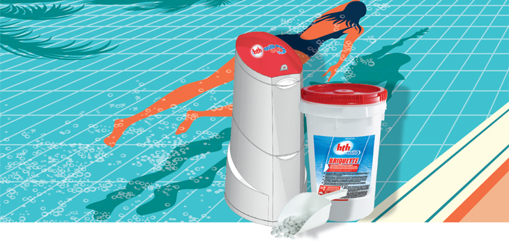 hth&reg; easiflo 10 FIRST d&eacute;sinfection piscines publiques collectives