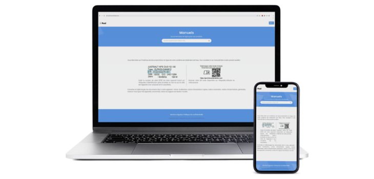 Mockup site (ordi + t&eacute;l&eacute;phone) Pool Technologie