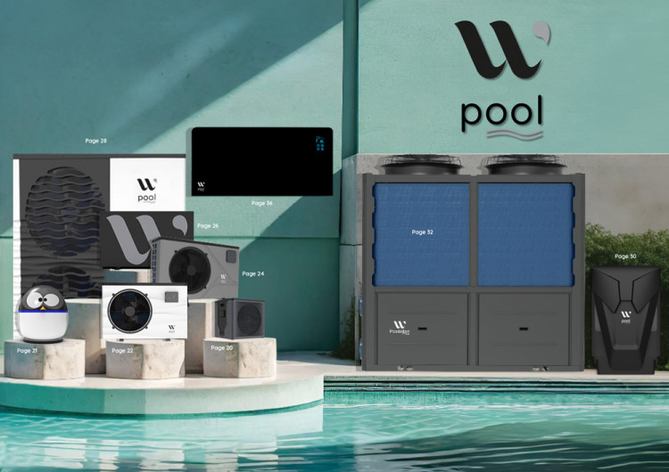 Les pompes &agrave; chaleurs WPool &agrave; retrouver dans le W catalogue 2024