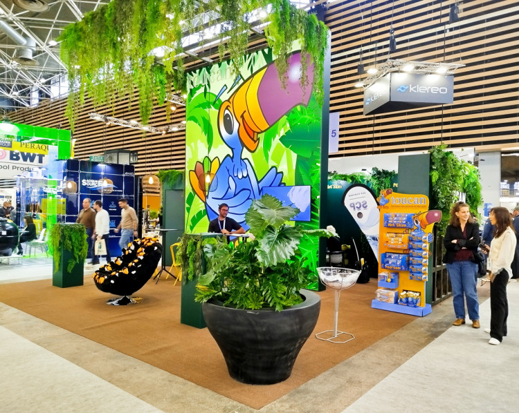Stand de Toucan à Piscine Global 2024