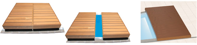 Walter terrasse mobile de piscine en bois d&Atilde;&copy;tail
