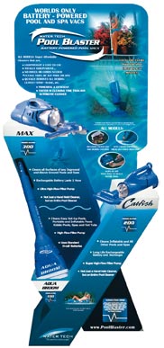 Verkaufsst&Atilde;&curren;nder Pool Blaster  Watertech