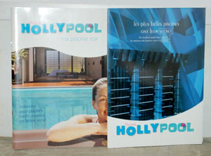 pr&Atilde;&copy;sentoir structure Hollypool