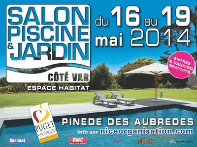 affiche salon piscine et jardin &Atilde;&nbsp; puget