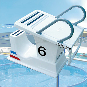 bloc de d&Atilde;&copy;part natation