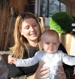 Muriel et son fils L&Atilde;&copy;o Vidonne
