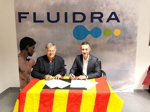 Signature du partenariat le 16 janvier 2018