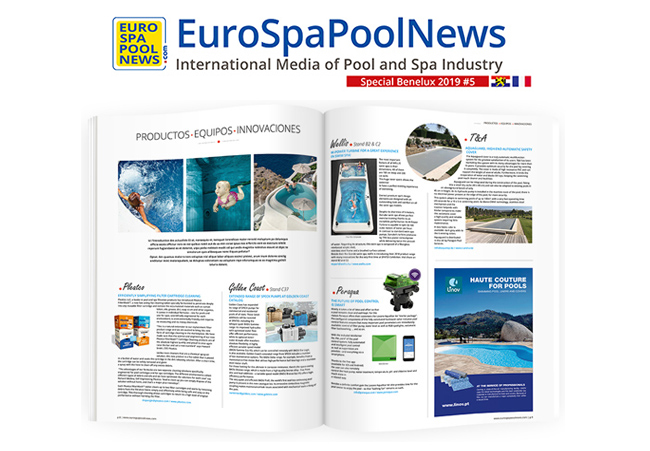 Journal Le JUSTE LIEN Special BENELUX dedi&eacute; aux Professionnels de la piscine et du spa