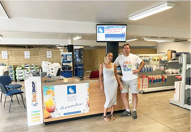 Magasin adh&Atilde;&copy;rent Eau'Shop - Piscines Prestige Polyester