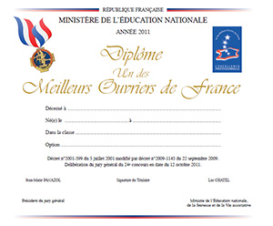 dipl&Atilde;&acute;me MOF