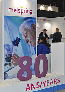 Melspring 80 ans stand &Atilde;&nbsp; Lyon