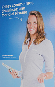 Panneau Laure Manaudou