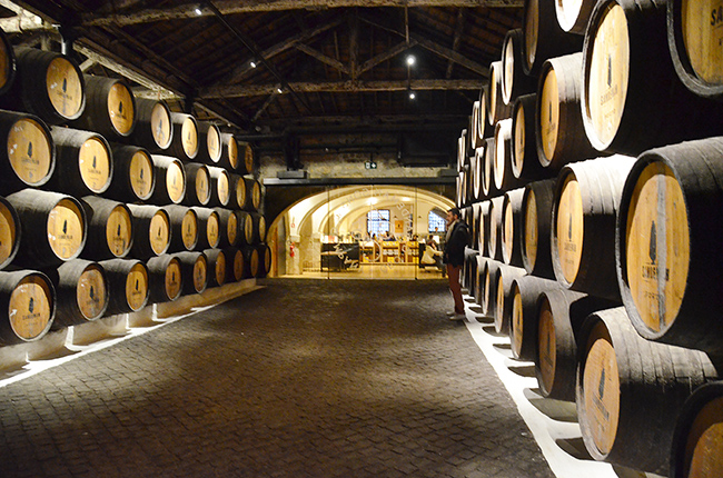 S&eacute;minaire Mondial PISCINE 2019 : Cave de Sandeman &agrave; Porto