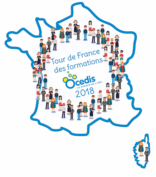 carte de france des journ&eacute;es Ocedis