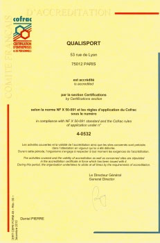 accr&Atilde;&copy;ditation Cofrac