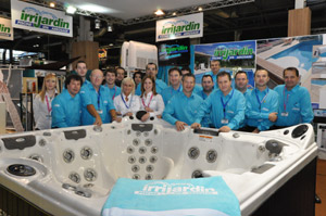 l'&Atilde;&copy;quipe du stand Irrijardin