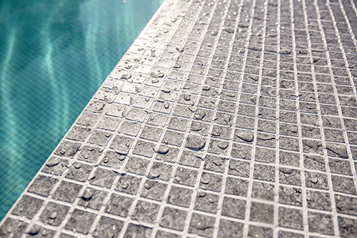 Membrane arm&Atilde;&copy;e 3D pour piscine Renolit Alkorplan Ceramics