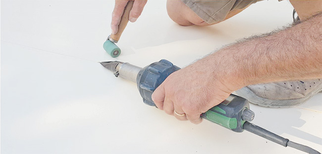 Formations pose et soudure membranes PVC arm&Atilde;&copy; - ST Formation