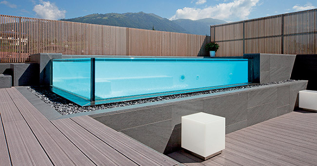 Piscina privata Bluestyle Sfioro Trilogy