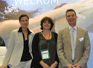 Sylvia MONFORT, Christina W&Atilde;NSCHE  und Markus RIENKS