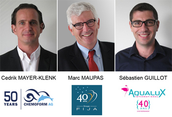 cedrik Mayer Klenk, Marc Maupas et S&Atilde;&copy;bastien Guillot