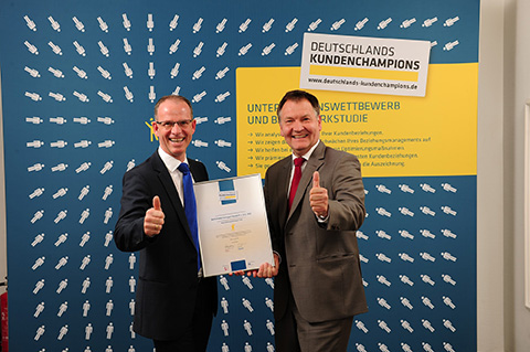 Dietmar Rogg, Gesch&Atilde;&curren;ftsf&Atilde;&frac14;hrer von Schmalenberger, und Andreas Wagner 
