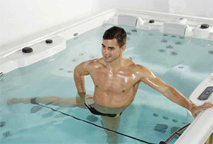 Kit Fitness & Natation : 4 &Atilde;&copy;lastiques pour les bras et les pieds + 1 perche & son &Atilde;&copy;lastique