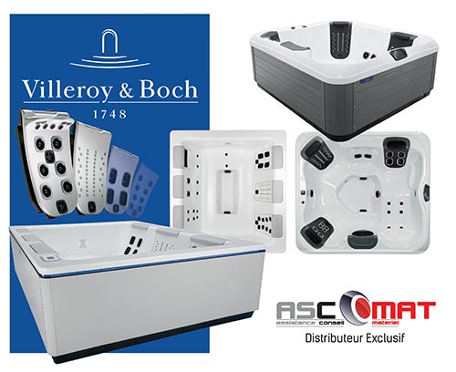 spa Villeroy&Boch r&eacute;alis&eacute; par ASCOMAT