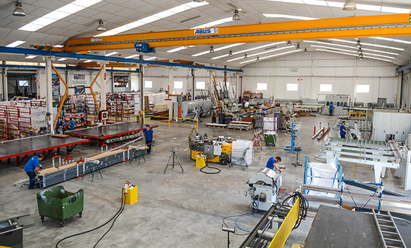 Usine Vegametal vue g&Atilde;&copy;n&Atilde;&copy;rale de l'int&Atilde;&copy;rieur